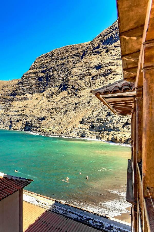 First Line Beach Front 2 Bedroom Apartment Los Gigantes Santiago Del Teide Exterior photo